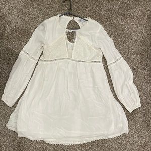 White Bohemian Dress